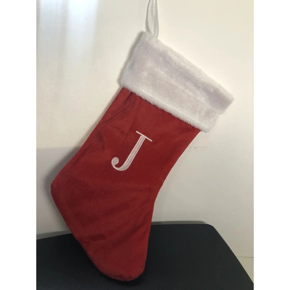 Christmas‎ Felt Stocking Decoration Set of 5 — Holiday Socks Ornaments